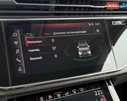 Синий Ауди Q8, объемом двигателя 2.97 л и пробегом 156 тыс. км за 61700 $, фото 42 на Automoto.ua