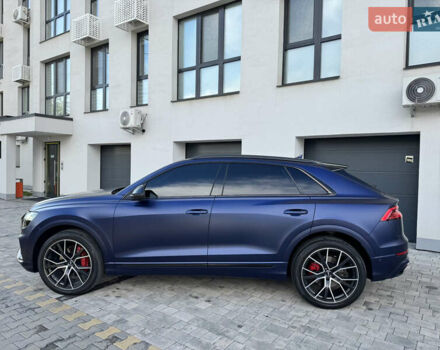 Синий Ауди Q8, объемом двигателя 3 л и пробегом 135 тыс. км за 55000 $, фото 5 на Automoto.ua