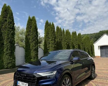 Ауді Q8 2019 у Виноградове на Automoto.ua Синій Ауді Q8, об'ємом двигуна 2.97 л та пробігом 174 тис. км за 59900 $, фото 1 на Automoto.ua