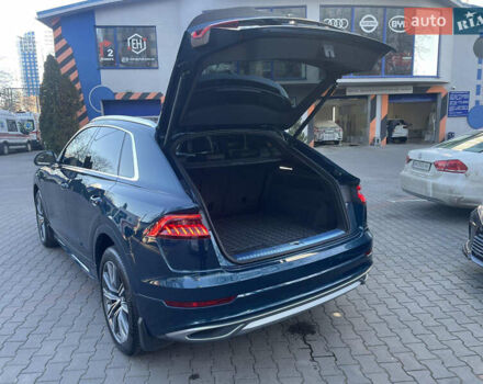Синий Ауди Q8, объемом двигателя 3 л и пробегом 37 тыс. км за 57800 $, фото 12 на Automoto.ua