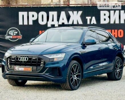 Синій Ауді Q8, об'ємом двигуна 3 л та пробігом 50 тис. км за 63500 $, фото 7 на Automoto.ua