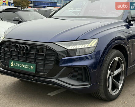 Синий Ауди Q8, объемом двигателя 2.97 л и пробегом 156 тыс. км за 61700 $, фото 8 на Automoto.ua