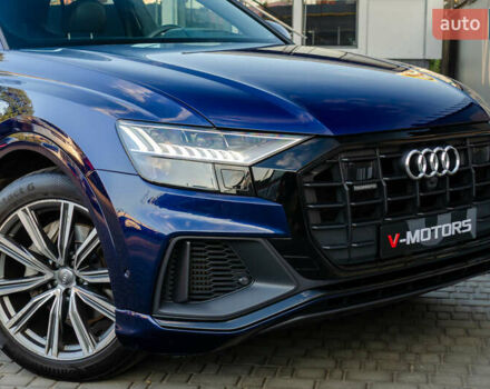 Синий Ауди Q8, объемом двигателя 3 л и пробегом 210 тыс. км за 49990 $, фото 10 на Automoto.ua