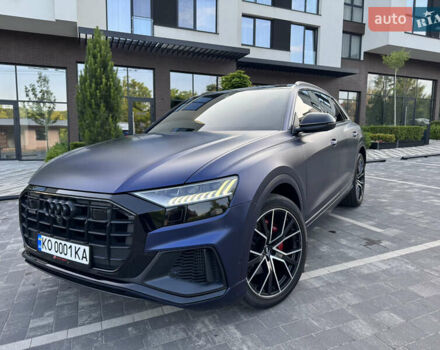 Синий Ауди Q8, объемом двигателя 3 л и пробегом 135 тыс. км за 56500 $, фото 4 на Automoto.ua