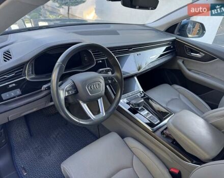 Синий Ауди Q8, объемом двигателя 3 л и пробегом 127 тыс. км за 59000 $, фото 2 на Automoto.ua