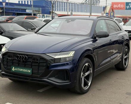 Синий Ауди Q8, объемом двигателя 2.97 л и пробегом 156 тыс. км за 61700 $, фото 7 на Automoto.ua