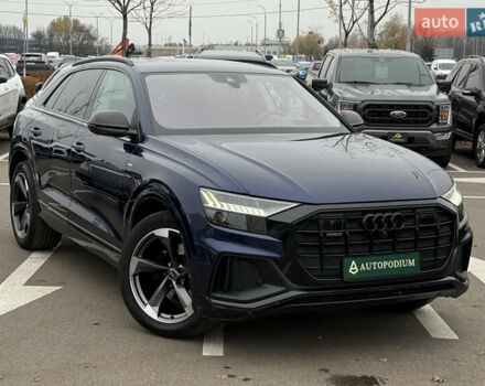 Синий Ауди Q8, объемом двигателя 2.97 л и пробегом 156 тыс. км за 61700 $, фото 1 на Automoto.ua