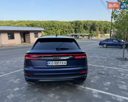 Синий Ауди Q8, объемом двигателя 3 л и пробегом 135 тыс. км за 56500 $, фото 18 на Automoto.ua