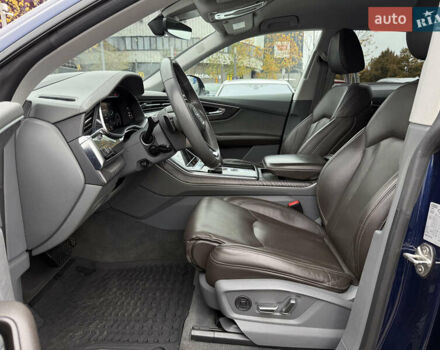 Синий Ауди Q8, объемом двигателя 2.97 л и пробегом 156 тыс. км за 61700 $, фото 21 на Automoto.ua