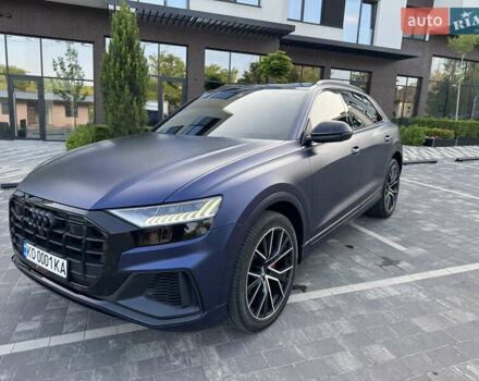 Синий Ауди Q8, объемом двигателя 3 л и пробегом 135 тыс. км за 56500 $, фото 8 на Automoto.ua