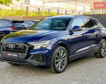 Синий Ауди Q8, объемом двигателя 3 л и пробегом 210 тыс. км за 49990 $, фото 3 на Automoto.ua