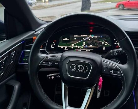 Синий Ауди Q8, объемом двигателя 3 л и пробегом 62 тыс. км за 55000 $, фото 13 на Automoto.ua
