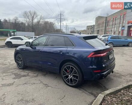 Синий Ауди Q8, объемом двигателя 3 л и пробегом 62 тыс. км за 55000 $, фото 5 на Automoto.ua