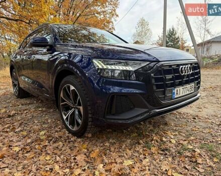 Синий Ауди Q8, объемом двигателя 2.97 л и пробегом 143 тыс. км за 62500 $, фото 2 на Automoto.ua