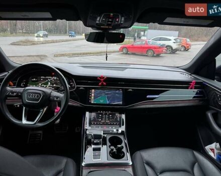 Синий Ауди Q8, объемом двигателя 3 л и пробегом 62 тыс. км за 55000 $, фото 12 на Automoto.ua