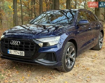 Синий Ауди Q8, объемом двигателя 2.97 л и пробегом 143 тыс. км за 62500 $, фото 1 на Automoto.ua