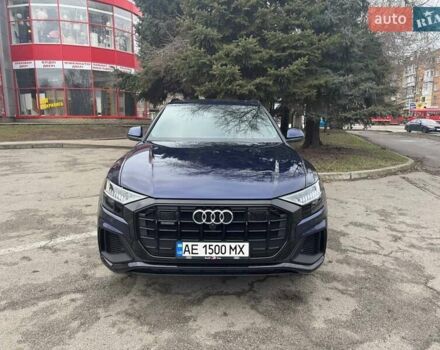Синий Ауди Q8, объемом двигателя 3 л и пробегом 62 тыс. км за 55000 $, фото 3 на Automoto.ua