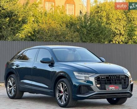 Синий Ауди Q8, объемом двигателя 3 л и пробегом 52 тыс. км за 76999 $, фото 1 на Automoto.ua
