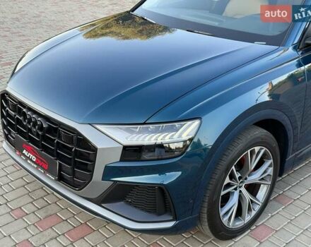 Синий Ауди Q8, объемом двигателя 3 л и пробегом 52 тыс. км за 76999 $, фото 11 на Automoto.ua