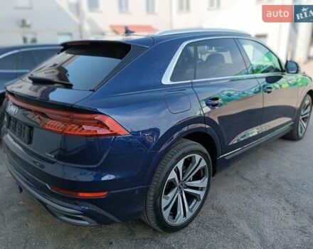 Синий Ауди Q8, объемом двигателя 3 л и пробегом 50 тыс. км за 67200 $, фото 23 на Automoto.ua