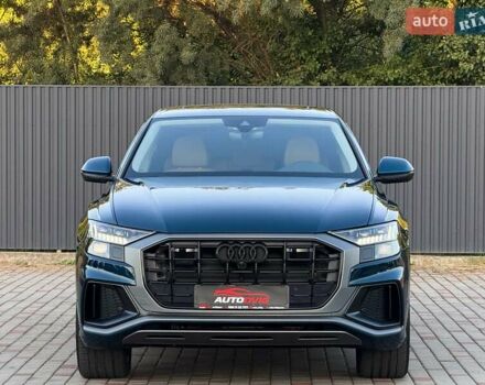 Синий Ауди Q8, объемом двигателя 3 л и пробегом 52 тыс. км за 76999 $, фото 8 на Automoto.ua