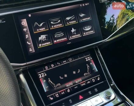 Синий Ауди Q8, объемом двигателя 3 л и пробегом 28 тыс. км за 70290 $, фото 28 на Automoto.ua