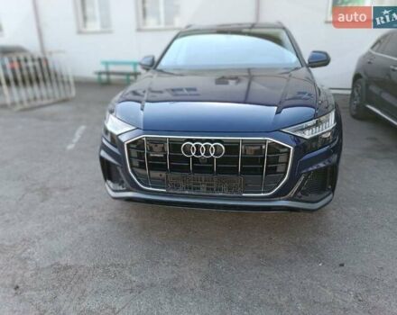 Синий Ауди Q8, объемом двигателя 3 л и пробегом 50 тыс. км за 67200 $, фото 3 на Automoto.ua