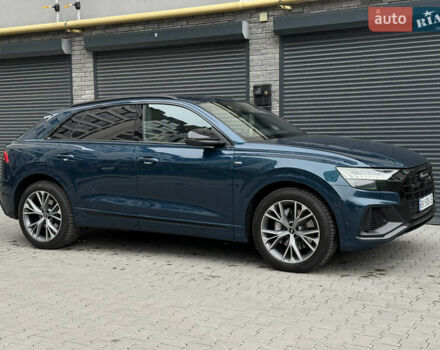 Синій Ауді Q8, об'ємом двигуна 3 л та пробігом 40 тис. км за 71000 $, фото 1 на Automoto.ua