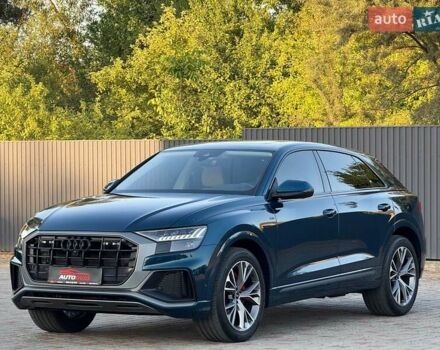Синий Ауди Q8, объемом двигателя 3 л и пробегом 52 тыс. км за 76999 $, фото 7 на Automoto.ua