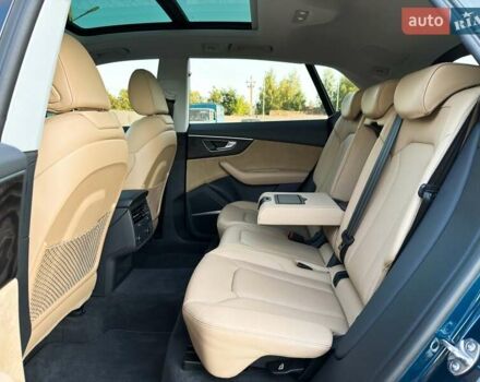 Синий Ауди Q8, объемом двигателя 3 л и пробегом 52 тыс. км за 76999 $, фото 68 на Automoto.ua