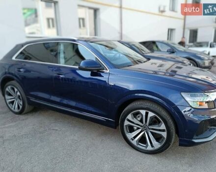 Синий Ауди Q8, объемом двигателя 3 л и пробегом 50 тыс. км за 67200 $, фото 24 на Automoto.ua