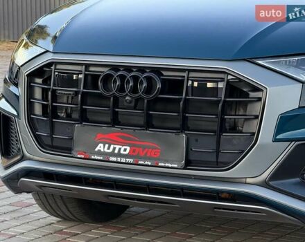 Синий Ауди Q8, объемом двигателя 3 л и пробегом 52 тыс. км за 76999 $, фото 18 на Automoto.ua