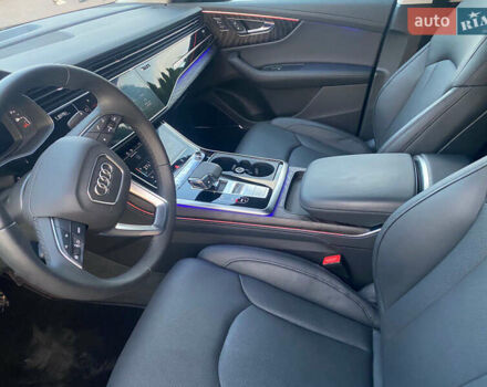 Синий Ауди Q8, объемом двигателя 3 л и пробегом 27 тыс. км за 74500 $, фото 51 на Automoto.ua