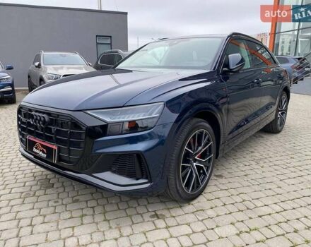 Синий Ауди Q8, объемом двигателя 3 л и пробегом 28 тыс. км за 74500 $, фото 2 на Automoto.ua