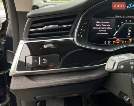 Синий Ауди Q8, объемом двигателя 3 л и пробегом 28 тыс. км за 74500 $, фото 17 на Automoto.ua