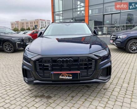 Синий Ауди Q8, объемом двигателя 3 л и пробегом 28 тыс. км за 74500 $, фото 1 на Automoto.ua