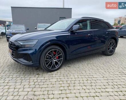 Синий Ауди Q8, объемом двигателя 3 л и пробегом 28 тыс. км за 74500 $, фото 3 на Automoto.ua