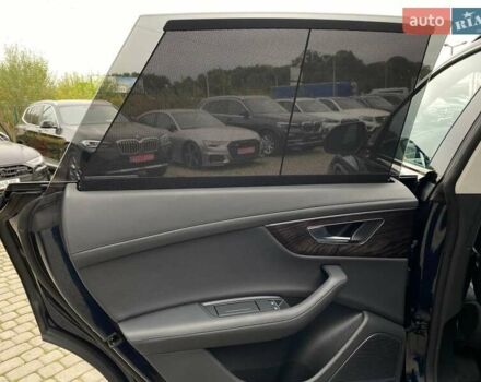 Синий Ауди Q8, объемом двигателя 3 л и пробегом 28 тыс. км за 74500 $, фото 32 на Automoto.ua