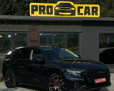 Синий Ауди Q8, объемом двигателя 3 л и пробегом 27 тыс. км за 74500 $, фото 1 на Automoto.ua