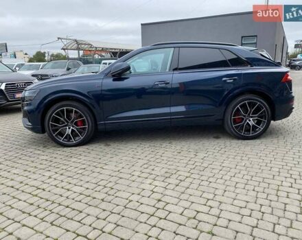 Синий Ауди Q8, объемом двигателя 3 л и пробегом 28 тыс. км за 74500 $, фото 4 на Automoto.ua