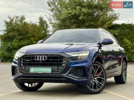 Синий Ауди Q8, объемом двигателя 3 л и пробегом 191 тыс. км за 38999 $, фото 1 на Automoto.ua