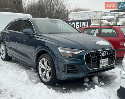 Синий Ауди Q8, объемом двигателя 3 л и пробегом 160 тыс. км за 34200 $, фото 1 на Automoto.ua