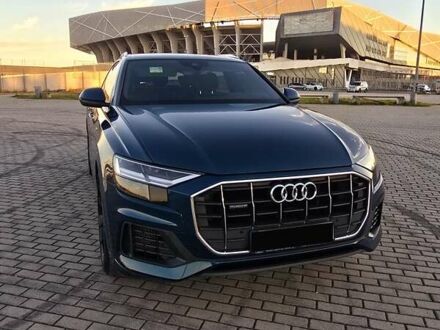Ауди Q8 2018 в Львове на Automoto.ua Синий Ауди Q8, объемом двигателя 3 л и пробегом 131 тыс. км за 50300 $, фото 1 на Automoto.ua
