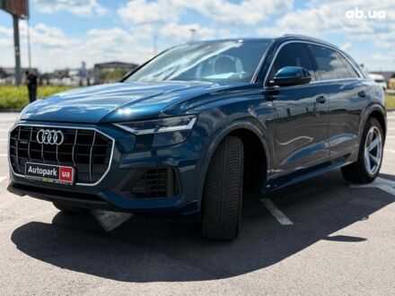 Ауді Q8 2018 у Львові на Automoto.ua Синій Ауді Q8, об'ємом двигуна 3 л та пробігом 133 тис. км за 51990 $, фото 1 на Automoto.ua