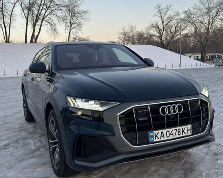 Синий Ауди Q8, объемом двигателя 2.97 л и пробегом 160 тыс. км за 58000 $, фото 1 на Automoto.ua