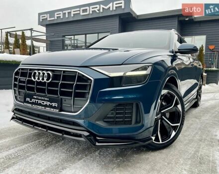 Синий Ауди Q8, объемом двигателя 3 л и пробегом 144 тыс. км за 45900 $, фото 1 на Automoto.ua