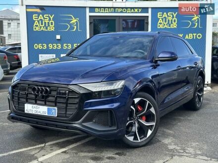 Синій Ауді Q8, об'ємом двигуна 3 л та пробігом 85 тис. км за 55590 $, фото 1 на Automoto.ua