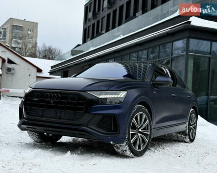 Синий Ауди Q8, объемом двигателя 3 л и пробегом 103 тыс. км за 51900 $, фото 1 на Automoto.ua