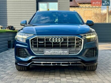 Синий Ауди Q8, объемом двигателя 3 л и пробегом 145 тыс. км за 43900 $, фото 1 на Automoto.ua