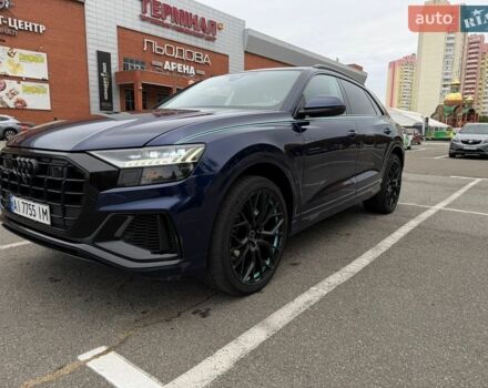 Синий Ауди Q8, объемом двигателя 2.99 л и пробегом 140 тыс. км за 43000 $, фото 1 на Automoto.ua